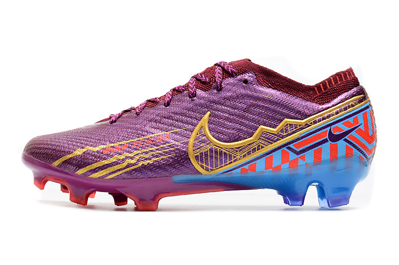 CHUTEIRA NIKE AIR ZOOM MERCURIAL VAPOR 15 ELITE CAMPO "MBAPPÉ" - VINHO