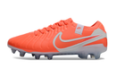 CHUTEIRA NIKE TIEMPO LEGEND 10 ELITE CAMPO - LARANJA E BRANCA