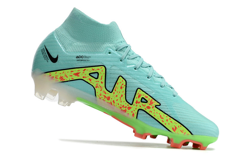CHUTEIRA NIKE AIR ZOOM MERCURIAL SUPERFLY 9 ELITE CAMPO - VERDE