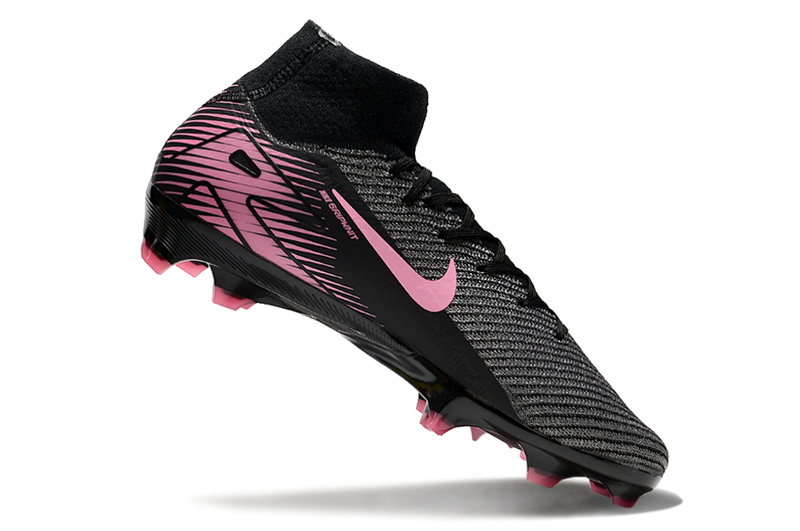 CHUTEIRA NIKE AIR ZOOM MERCURIAL SUPERFLY 10 ELITE CAMPO - PRETA E ROSA