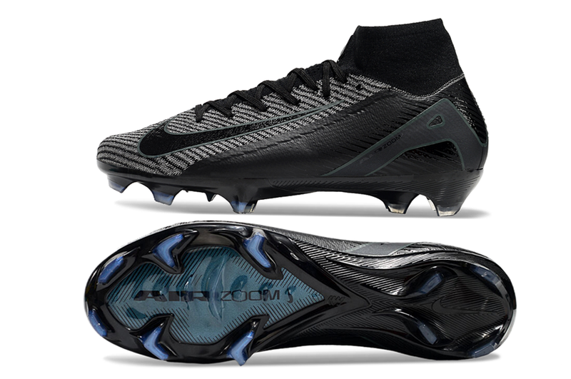 CHUTEIRA NIKE AIR ZOOM MERCURIAL SUPERFLY 10 ELITE CAMPO "SHADOW" - PRETA