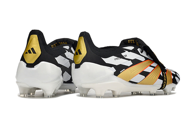 ADIDAS PREDATOR 24 FT ELITE CAMPO - BRANCA E PRETA