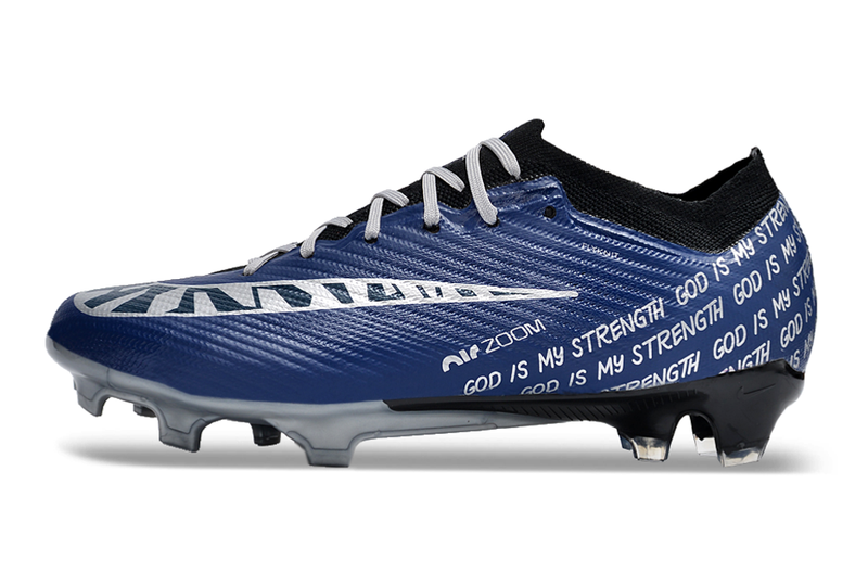 CHUTEIRA NIKE AIR ZOOM MERCURIAL VAPOR 15 ELITE CAMPO - AZUL ESCURO