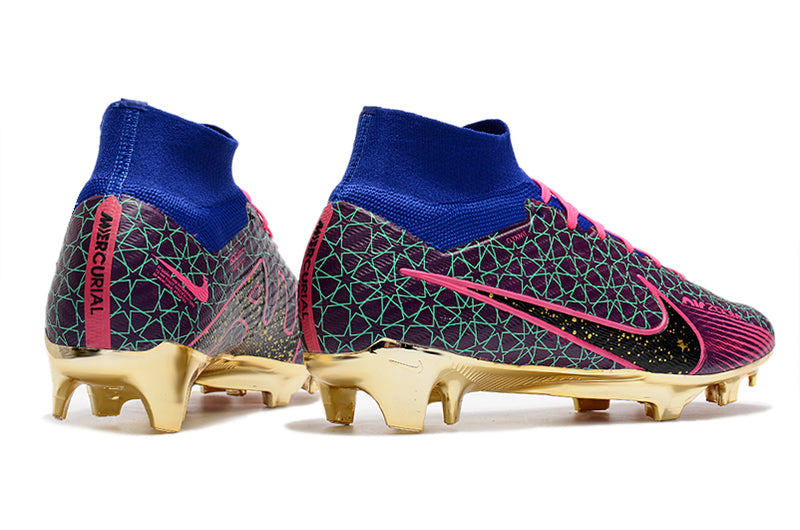 CHUTEIRA NIKE AIR ZOOM MERCURIAL SUPERFLY 9 ELITE CAMPO - COLORIDA