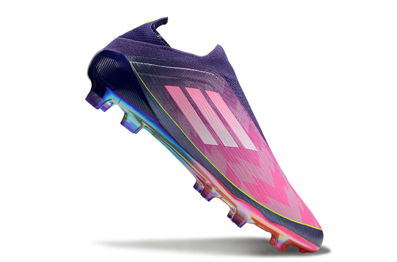ADIDAS F50 LACELASS ELITE CAMPO "LAMINE YAMAL 304" - ROXA E ROSA