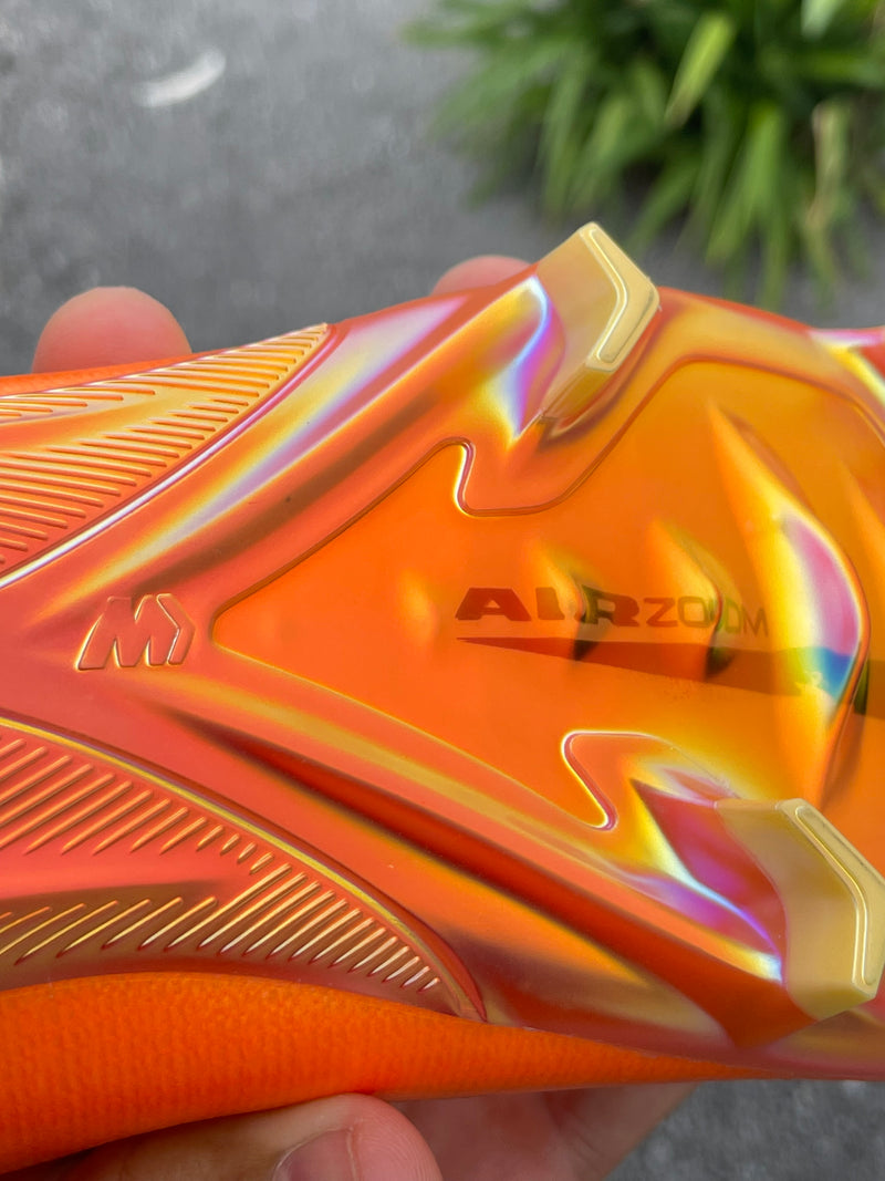 [PRONTA ENTREGA] CHUTEIRA NIKE AIR ZOOM MERCURIAL VAPOR 16 ELITE CAMPO - LARANJA E PRETA