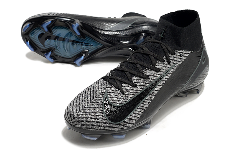 CHUTEIRA NIKE AIR ZOOM MERCURIAL SUPERFLY 10 ELITE CAMPO "SHADOW" - PRETA