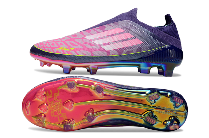 ADIDAS F50 LACELASS ELITE CAMPO "LAMINE YAMAL 304" - ROXA E ROSA