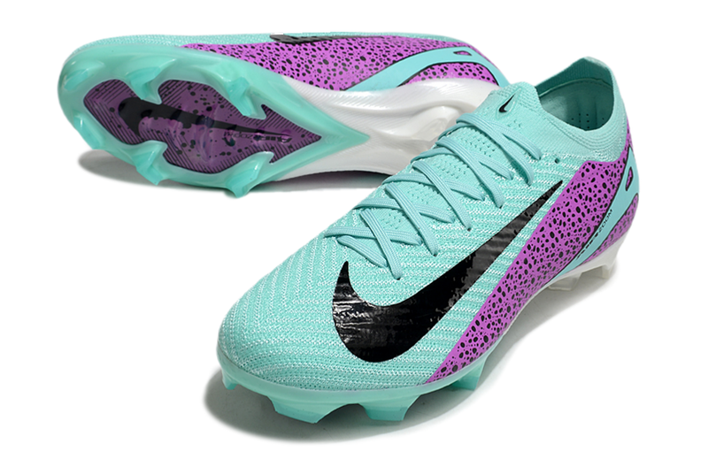 CHUTEIRA NIKE AIR ZOOM MERCURIAL VAPOR 16 ELITE CAMPO - CIANO E ROXA