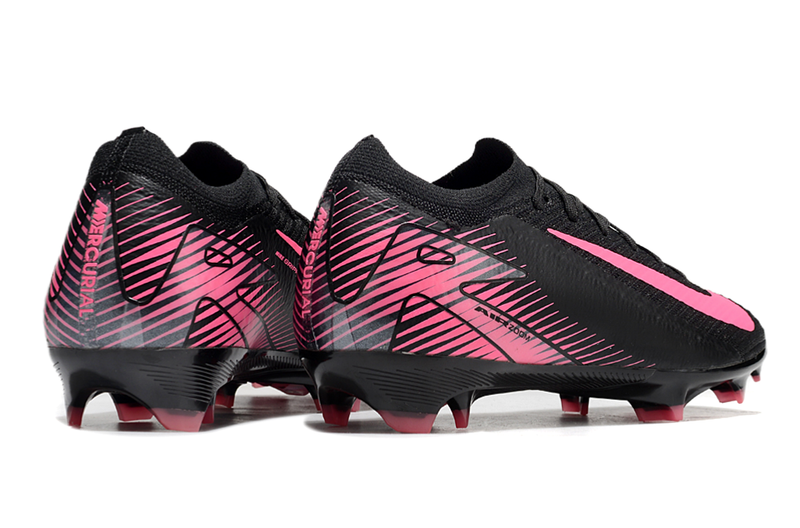 CHUTEIRA NIKE AIR ZOOM MERCURIAL VAPOR 16 ELITE CAMPO - PRETA E ROSA