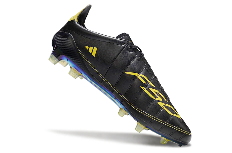 CHUTEIRA ADIDAS F50 ELITE CAMPO - PRETA E AMARELA