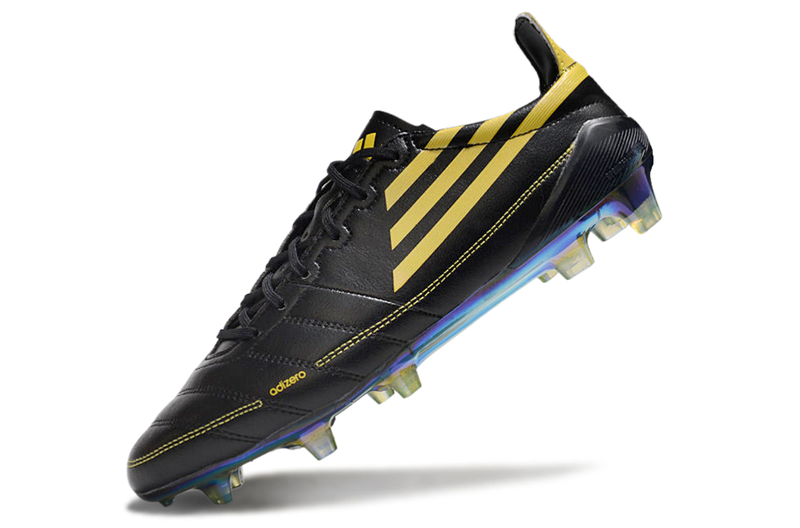 CHUTEIRA ADIDAS F50 ELITE CAMPO - PRETA E AMARELA