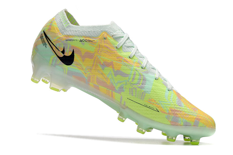 CHUTEIRA NIKE AIR ZOOM MERCURIAL VAPOR 15 ELITE CAMPO (AG) "BONDED" - VERDE