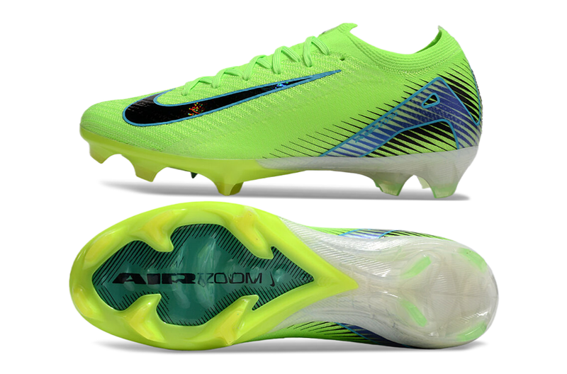 CHUTEIRA NIKE AIR ZOOM MERCURIAL VAPOR 16 ELITE CAMPO - VERDE E PRETA