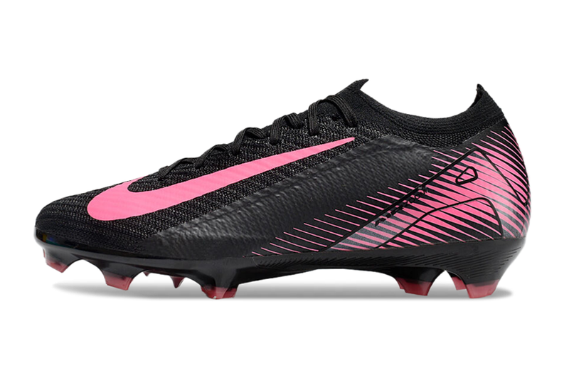 CHUTEIRA NIKE AIR ZOOM MERCURIAL VAPOR 16 ELITE CAMPO - PRETA E ROSA