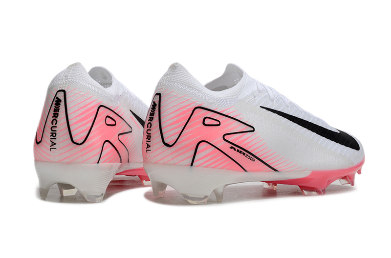 CHUTEIRA NIKE AIR ZOOM MERCURIAL VAPOR 16 ELITE CAMPO - BRANCA E ROSA