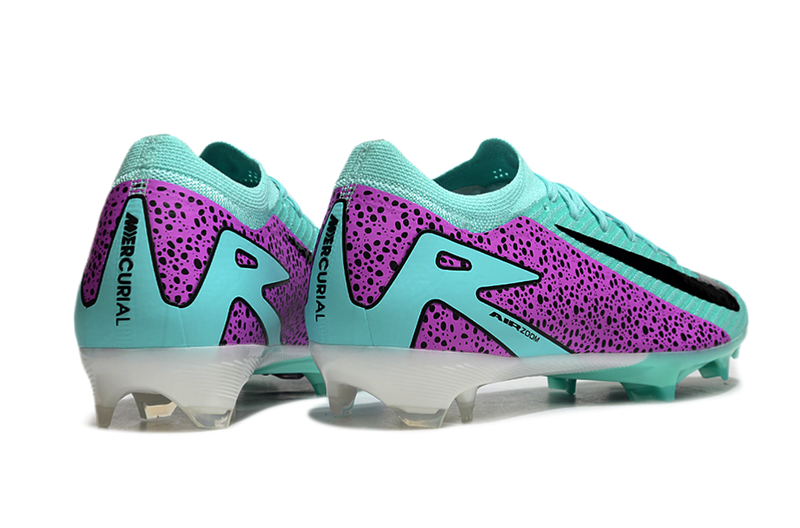 CHUTEIRA NIKE AIR ZOOM MERCURIAL VAPOR 16 ELITE CAMPO - CIANO E ROXA