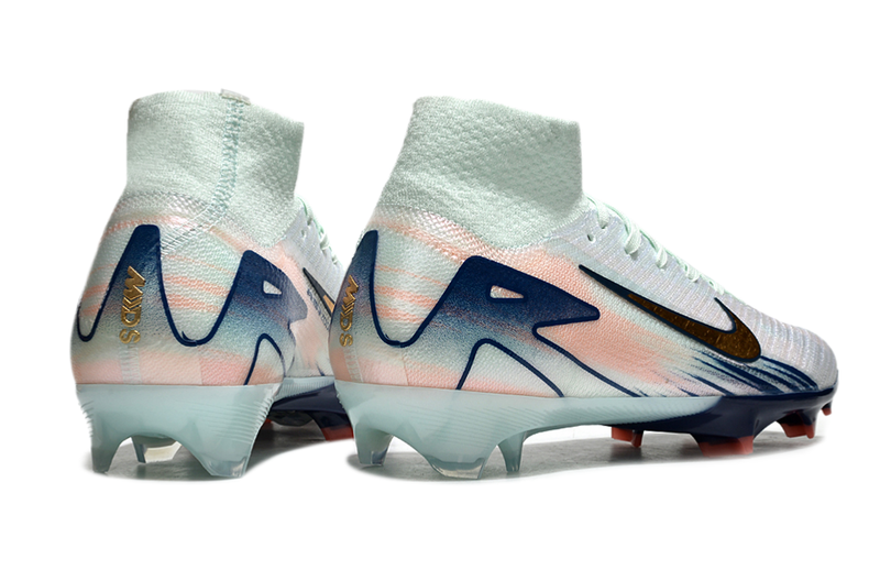 CHUTEIRA NIKE AIR ZOOM MERCURIAL SUPERFLY 10 ELITE CAMPO "DREAM SPEED 9" - VERDE E DOURADA