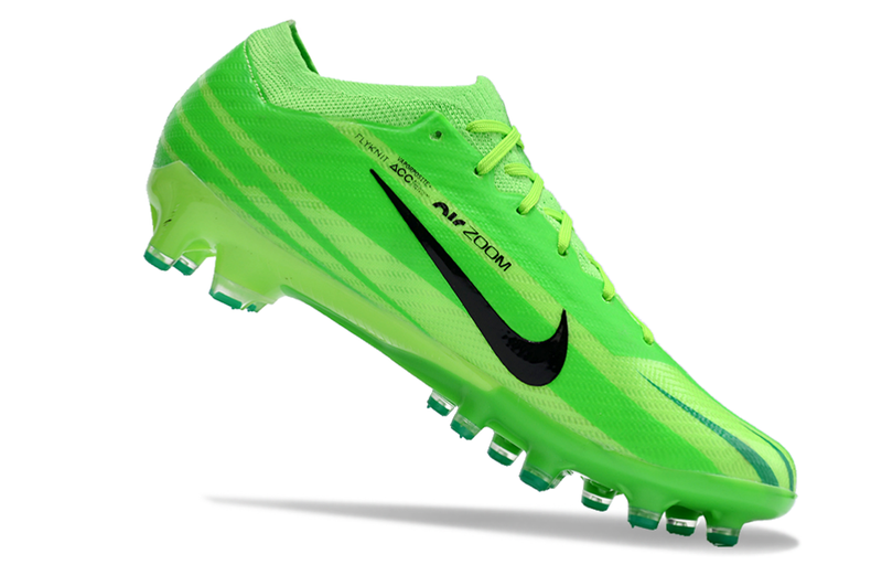 CHUTEIRA NIKE AIR ZOOM MERCURIAL VAPOR 15 ELITE CAMPO (AG) "DREAM SPEED 8" - VERDE E PRETA