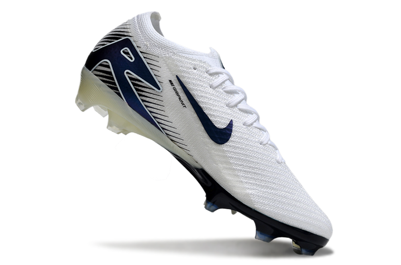 CHUTEIRA NIKE AIR ZOOM MERCURIAL VAPOR 16 ELITE CAMPO - BRANCA E AZUL ESCURO