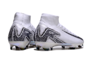 CHUTEIRA NIKE AIR ZOOM MERCURIAL SUPERFLY 10 ELITE CAMPO -BRANCA E PRETA