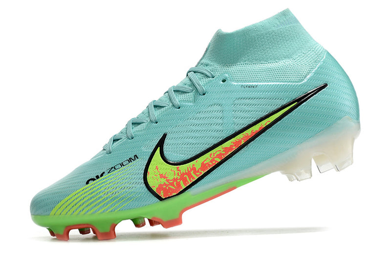 CHUTEIRA NIKE AIR ZOOM MERCURIAL SUPERFLY 9 ELITE CAMPO - VERDE
