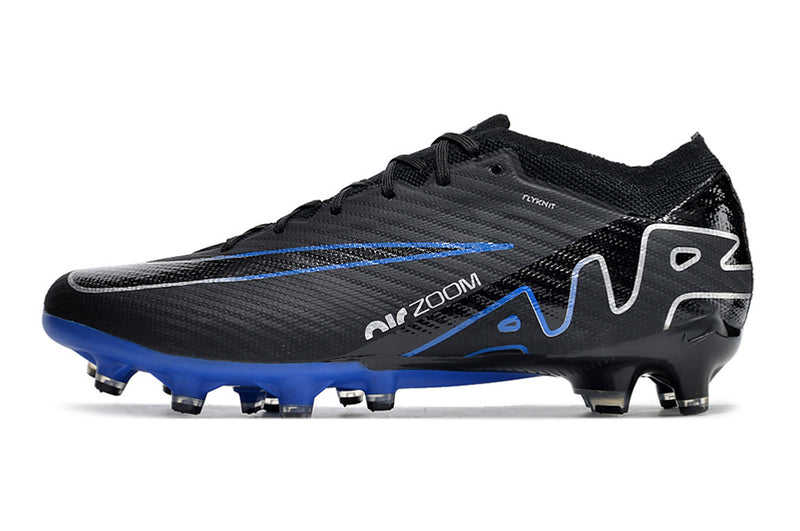 CHUTEIRA NIKE AIR ZOOM MERCURIAL VAPOR 15 ELITE CAMPO (AG) "SHADOW" - PRETA E AZUL