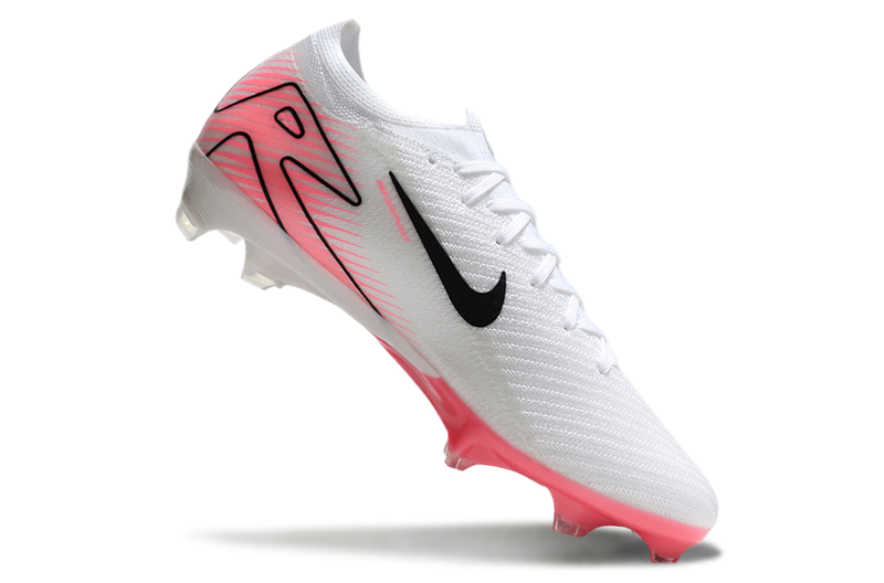 CHUTEIRA NIKE AIR ZOOM MERCURIAL VAPOR 16 ELITE CAMPO - BRANCA E ROSA
