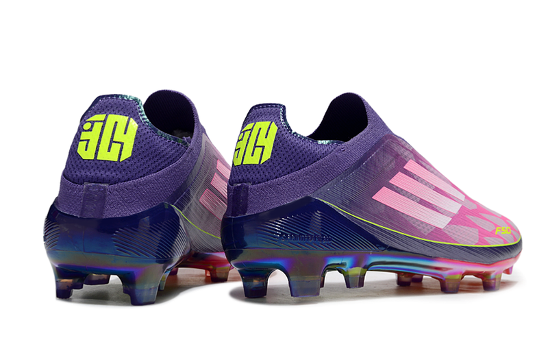 ADIDAS F50 LACELASS ELITE CAMPO "LAMINE YAMAL 304" - ROXA E ROSA