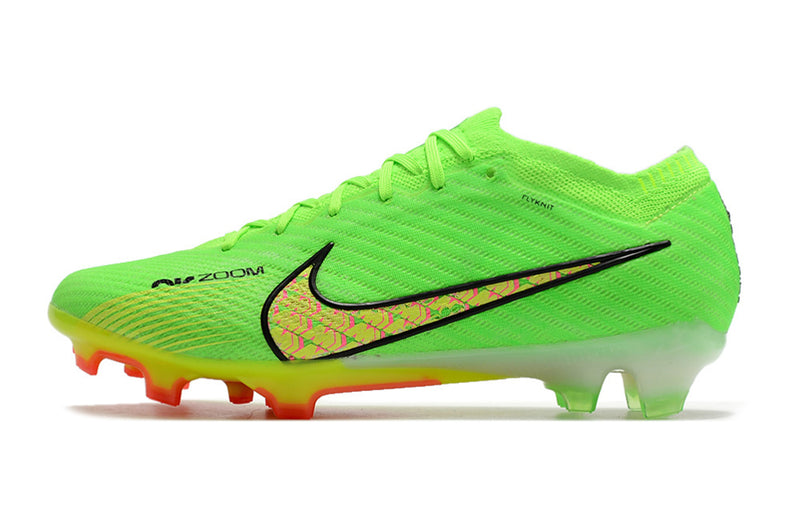 CHUTEIRA NIKE AIR ZOOM MERCURIAL VAPOR 15 ELITE CAMPO - VERDE E AMARELA