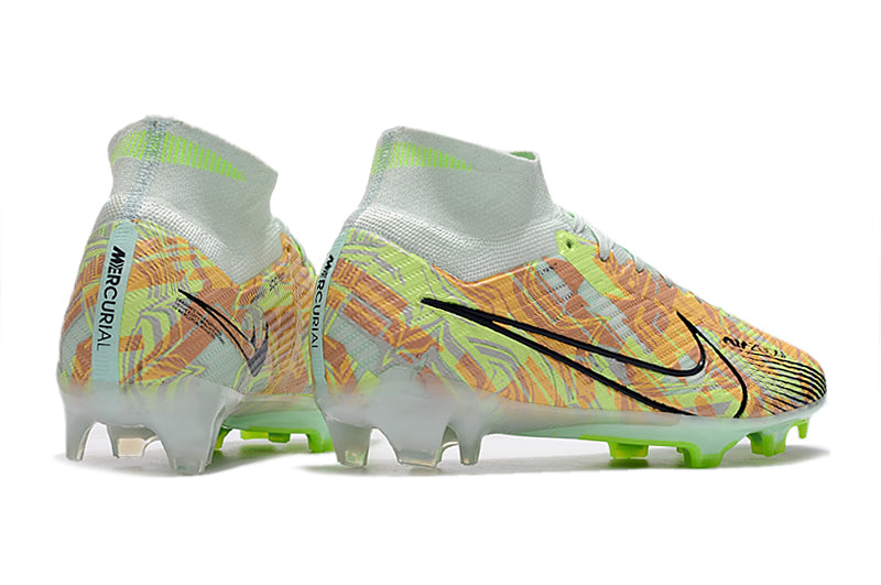 CHUTEIRA NIKE AIR ZOOM MERCURIAL SUPERFLY 9 ELITE CAMPO "BONDED" - VERDE