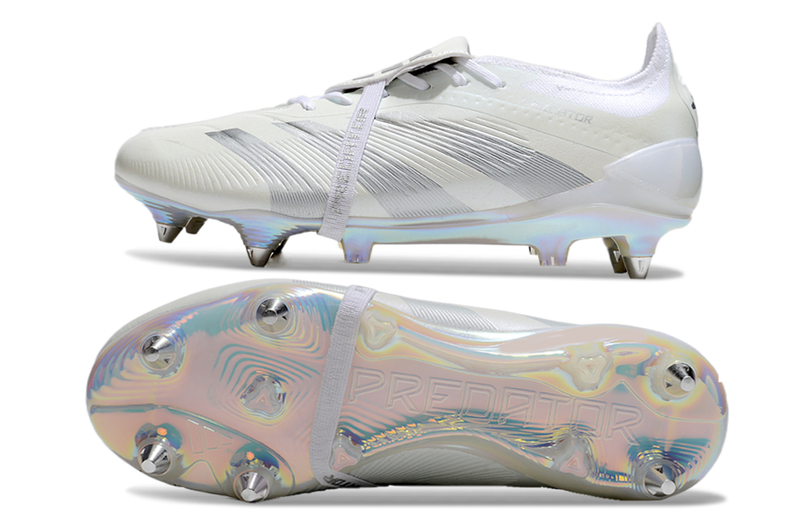ADIDAS PREDATOR 24 FT ELITE TRAVA MISTA - BRANCA