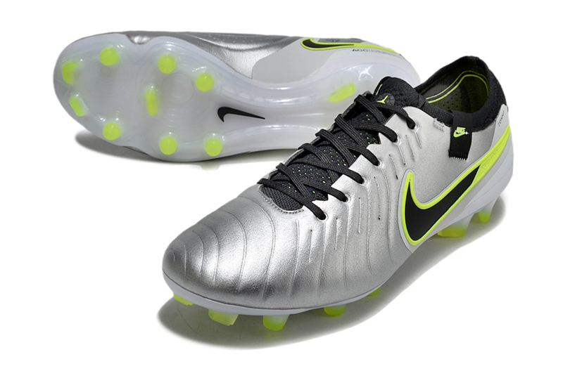 CHUTEIRA NIKE TIEMPO LEGEND 10 ELITE CAMPO - CINZA