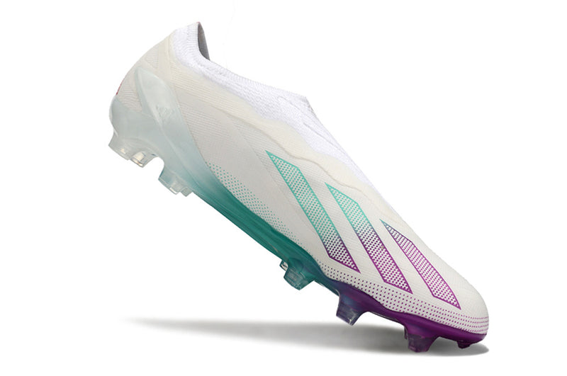 CHUTEIRA ADIDAS X CRAZYFAST+ CAMPO - BRANCA E COLORIDA