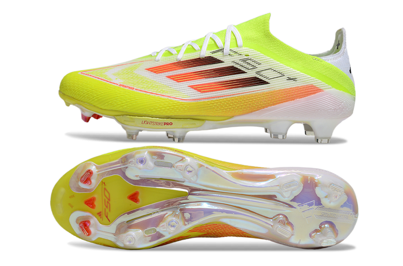CHUTEIRA ADIDAS F50.1 LIGHTSTRIKE PRO ELITE CAMPO - AMARELA FLUORESCENTE
