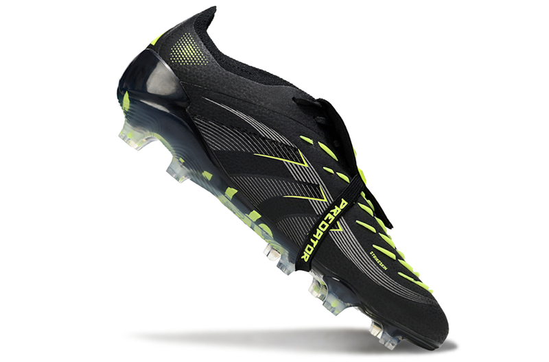 ADIDAS PREDATOR 25 FT ELITE CAMPO "ELECTRIC STEALTH" - PRETA E VERDE