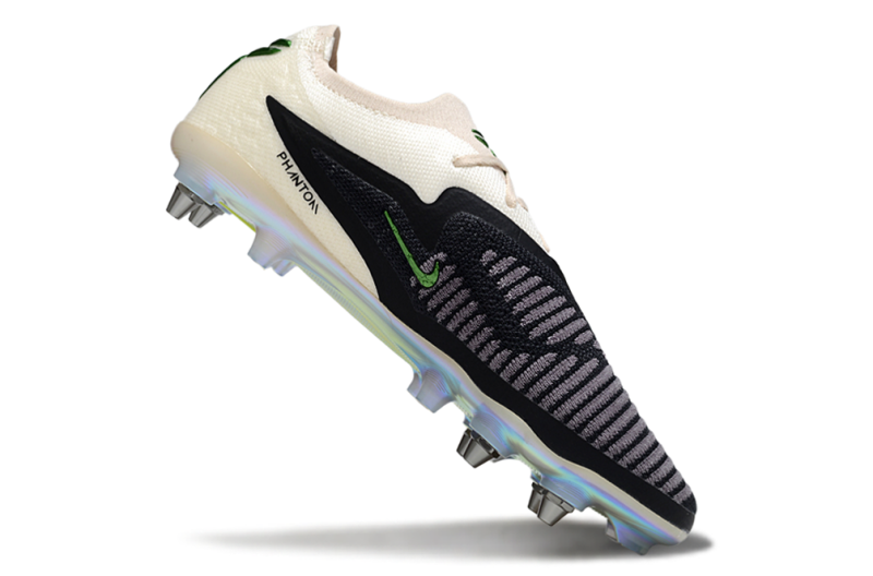 CHUTEIRA NIKE PHANTOM 6 ELITE TRAVA MISTA - BRANCA E PRETA