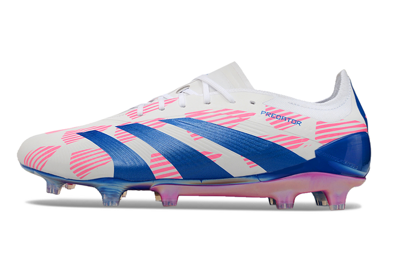 ADIDAS PREDATOR 24 ELITE CAMPO "REEMERGENCE" BRANCA E AZUL