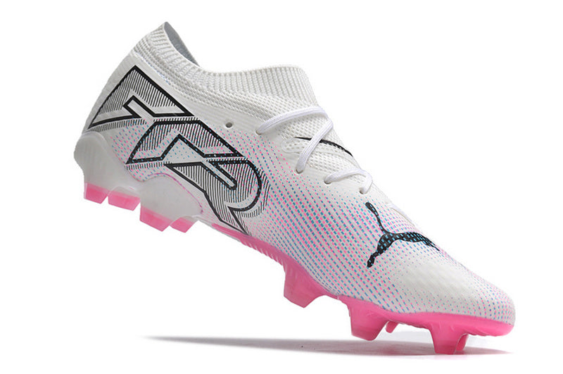 CHUTEIRA PUMA FUTURE 7 ULTIMATE CAMPO - BRANCA E ROSA