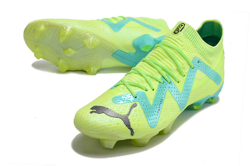 CHUTEIRA PUMA FUTURE ULTIMATE CAMPO "PURSUIT" - VERDE
