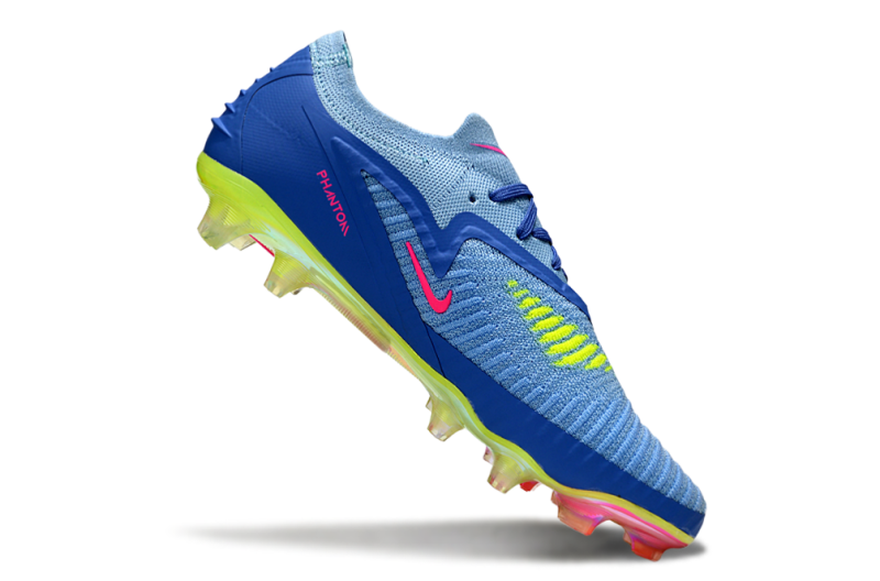CHUTEIRA NIKE PHANTOM 6 ELITE CAMPO - AZUL E VERDE