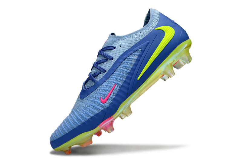 CHUTEIRA NIKE PHANTOM 6 ELITE CAMPO - AZUL E VERDE