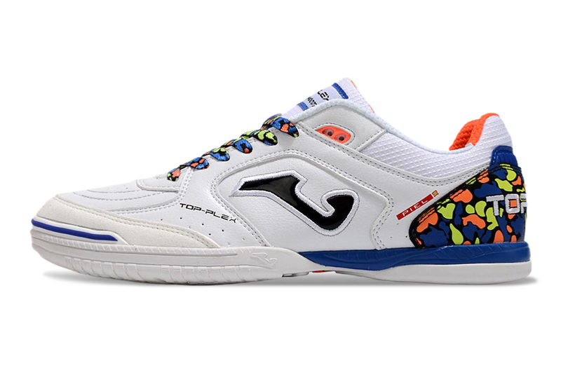 CHUTEIRA JOMA TOP FLEX FUTSAL - BRANCA