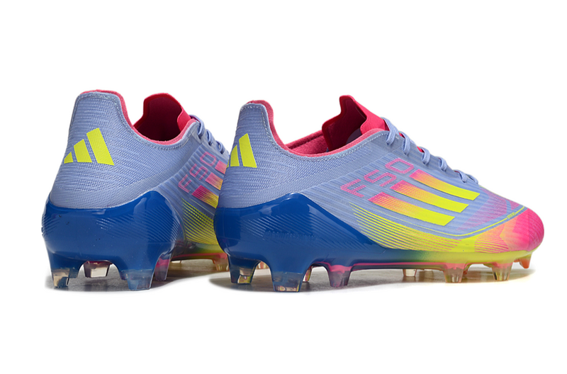 CHUTEIRA ADIDAS F50 ELITE CAMPO - AZUL E COLORIDA