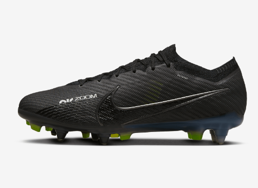 CHUTEIRA NIKE AIR ZOOM MERCURIAL VAPOR 15 ELITE TRAVA MISTA FIXA "SHADOW" - PRETA