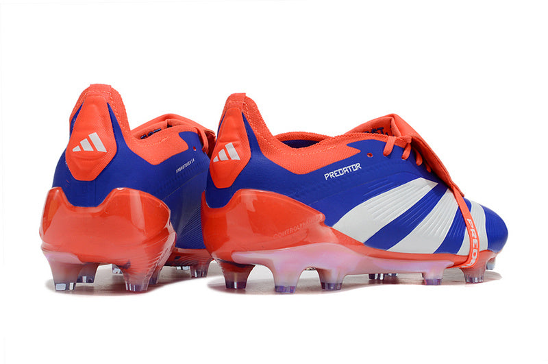 ADIDAS PREDATOR 24 FT ELITE CAMPO - AZUL E LARANJA