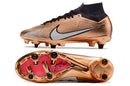 CHUTEIRA NIKE AIR ZOOM MERCURIAL SUPERFLY 9 ELITE TRAVA MISTA "GENERATION" - COBRE