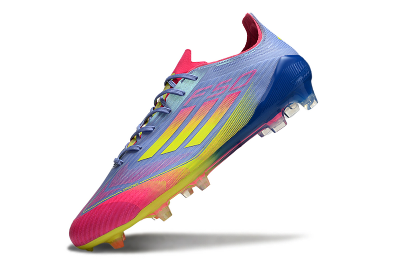 CHUTEIRA ADIDAS F50 ELITE CAMPO - AZUL E COLORIDA