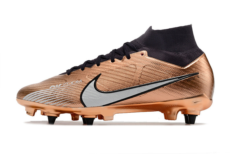 CHUTEIRA NIKE AIR ZOOM MERCURIAL SUPERFLY 9 ELITE TRAVA MISTA "GENERATION" - COBRE