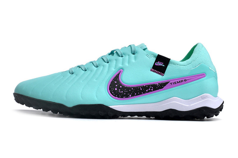 CHUTEIRA NIKE TIEMPO LEGEND 10 SOCIETY - AZUL,PRETA E ROSA